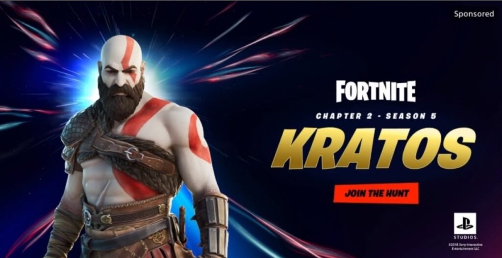 fortnite kratos skin release date